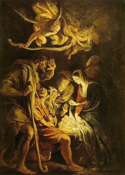 Peter Paul Rubens The Adoration of the Shepherds Sweden oil painting art